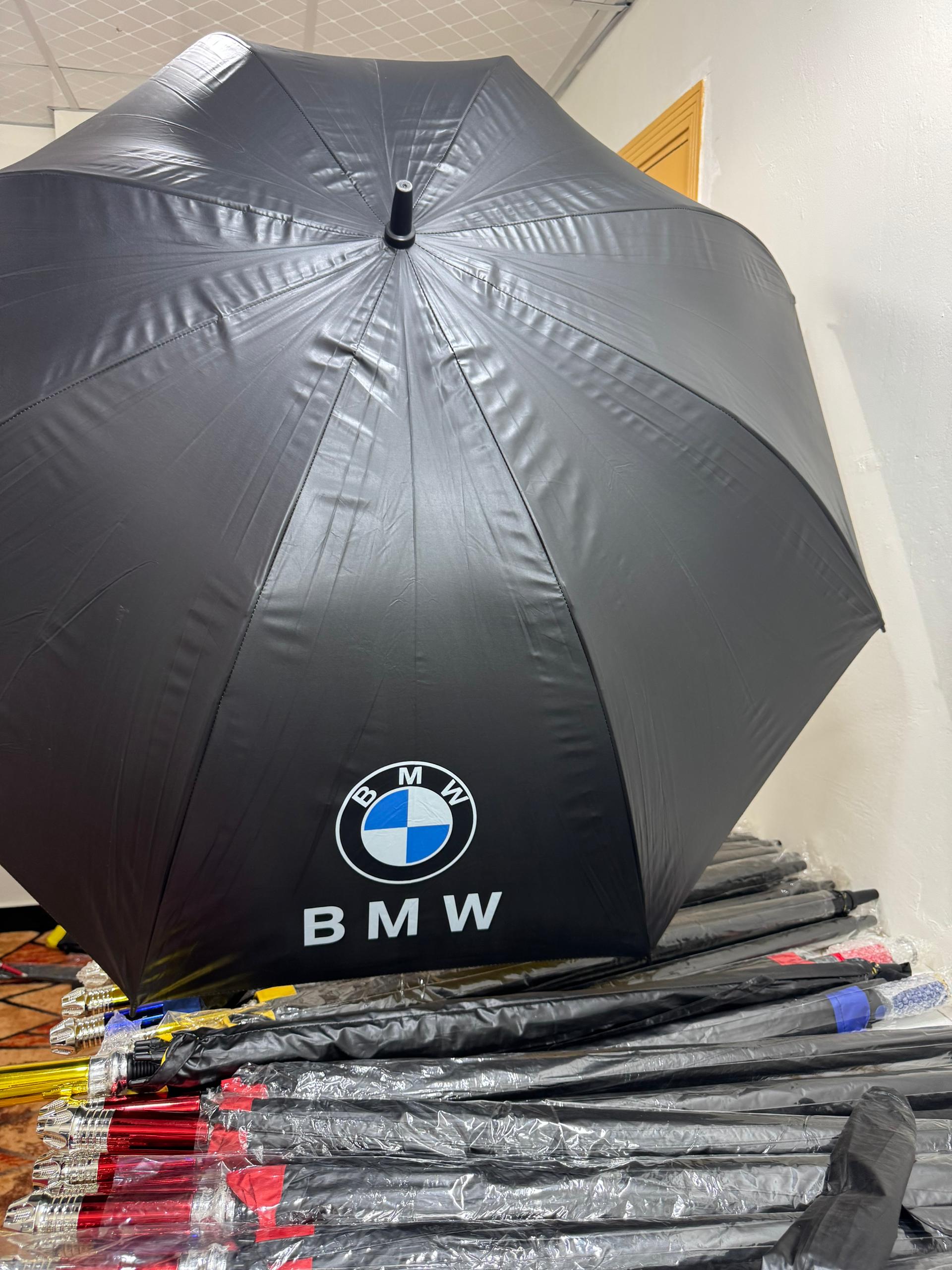 Original BMW Unbreakable Umbrella – Premium Parachute & Fiber Build |Full large size